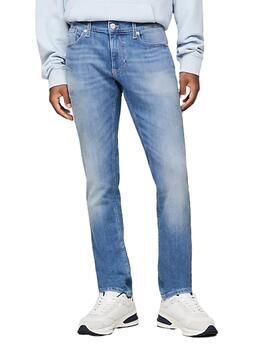 Pantalón Vaquero Scanton Slim Tommy Hombre Azul