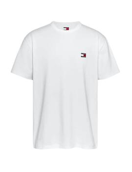 Camiseta Tommy Basica Hombre Blanco