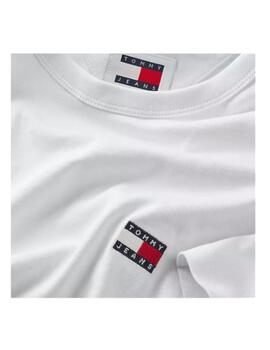 Camiseta Tommy Basica Hombre Blanco