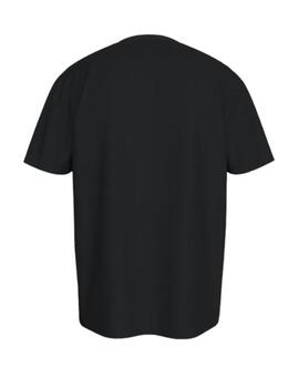 Camiseta Tommy Básica Hombre Negro