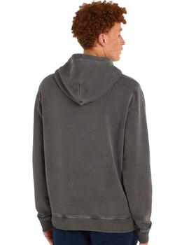 Sudadera Tommy Varsity Hombre Gris