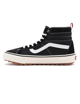 Zapatillas Vans Sk8 Hi Mte 1 Mujer Negro