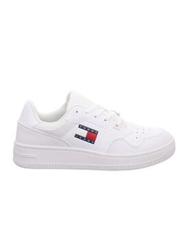 Zapatillas Tommy Retro Basket Mujer Blancas