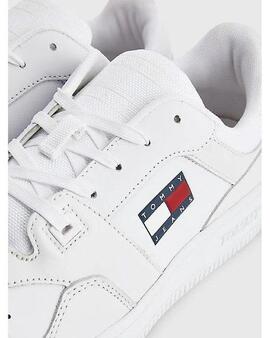 Zapatillas Tommy Retro Basket Mujer Blancas