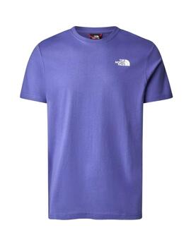 Camiseta The North Face Red Box Hombre Violeta