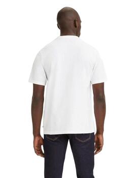 Camiseta Levis Relaxed Hombre Blanco