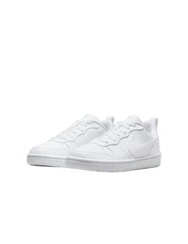 Zapatillas Nike Court Borought Low Recraft Junior Blanco