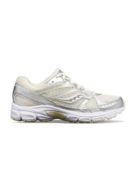 Zapatilla Saucony Ride Millenium Mujer Crema/Gris