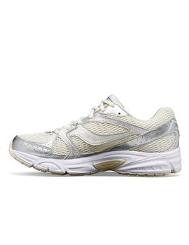 Zapatilla Saucony Ride Millenium Mujer Crema/Gris