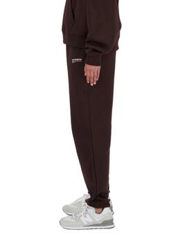 Pantalón New Balance Fleece Sweatpant Mujer Marrón