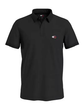 Polo Tommy Hilfiger Hombre Negro