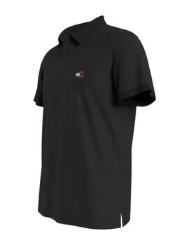 Polo Tommy Hilfiger Hombre Negro