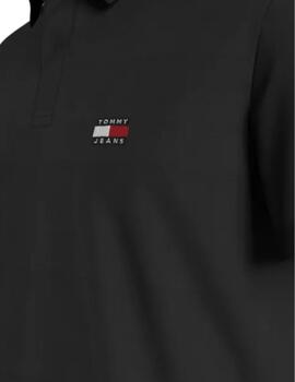 Polo Tommy Hilfiger Hombre Negro