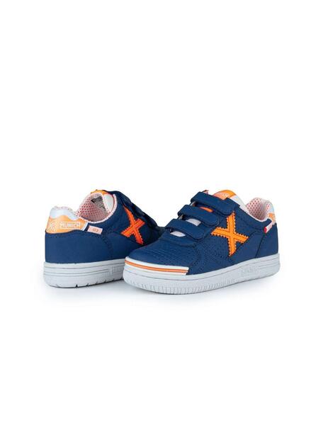 Zapatillas deportivas niños Munich G-3 kid profit en color azul marino.  Talla 41 Color MARINO