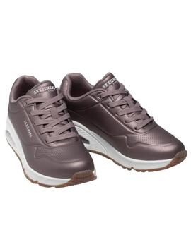 Zapatilla Skechers Uno Rose Bold Mujer Rosa