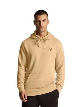 Sudadera Con Capucha Lyle Y Scott Pullover Hombre Beige