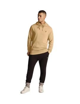 Sudadera Con Capucha Lyle Y Scott Pullover Hombre Beige