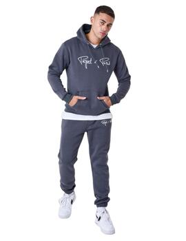 Sudadera con capucha Project X Paris Unisex Gris Antracita