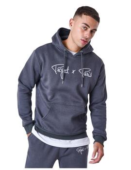 Sudadera con capucha Project X Paris Unisex Gris Antracita