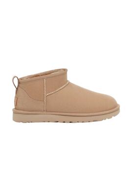 Botin Ugg Classic Ultra Mini Unisex Sand