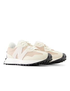 Zapatillas New Balance 327 Mujer Beige