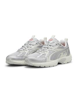 Zapatillas Puma Milenio Tech Mujer Plata