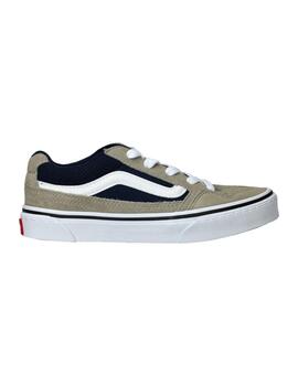 Zapatillas Vans Caldrone SUEDE/MESH Junior Azul y Gris