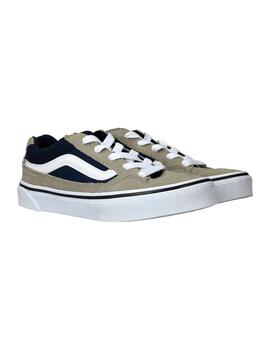 Zapatillas Vans Caldrone SUEDE/MESH Junior Azul y Gris