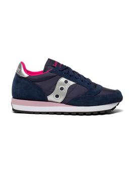 Zapatillas Saucony Jazz Original Mujer Navy Pink