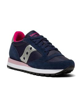 Zapatillas Saucony Jazz Original Mujer Navy Pink