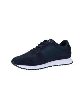 Zapatilla Tommy Runner Evo Mix Hombre Marino