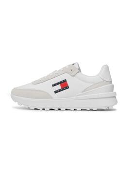 Zapatilla Tommy Technical Runner ESS Hombre Blanco