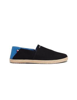 Alpargatas Tommy Jeans Espadrille Core Textil Hombre Negro