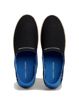 Alpargatas Tommy Jeans Espadrille Core Textil Hombre Negro