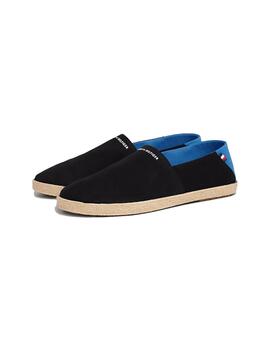 Alpargatas Tommy Jeans Espadrille Core Textil Hombre Negro