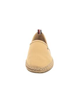 Alpargatas Tommy Flat Espadrille Mujer Camel