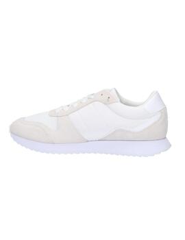 Zapatilla Tommy Runner Evo Mix Hombre Blanco