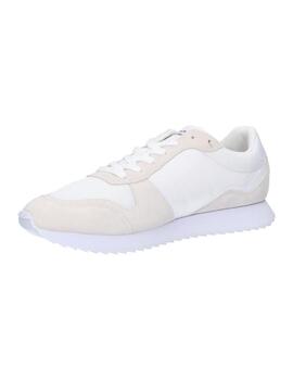 Zapatilla Tommy Runner Evo Mix Hombre Blanco