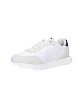 Zapatilla Tommy Essential Runner Mujer  Blanco