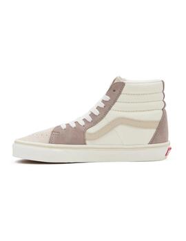 Zapatillas Vans Sk8-Hi Mujer Beige