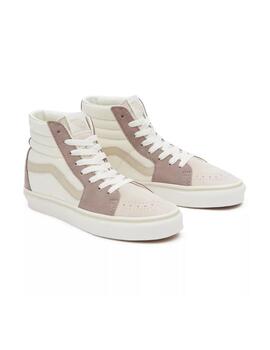 Zapatillas Vans Sk8-Hi Mujer Beige