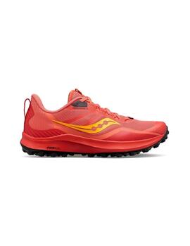 Zapatilla Saucony Peregrine 12 Mujer Coral