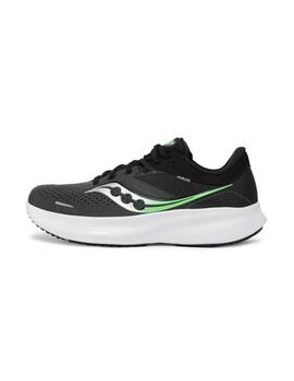 Zapatillas Saucony Ride 16 Hombre Negro