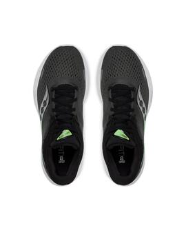 Zapatillas Saucony Ride 16 Hombre Negro