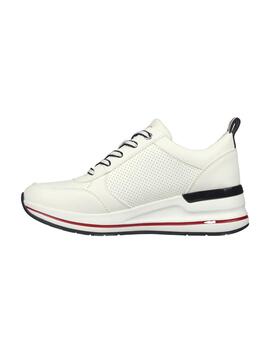 Zapatillas Skechers Billion 2- Side Lines Mujer Blanco