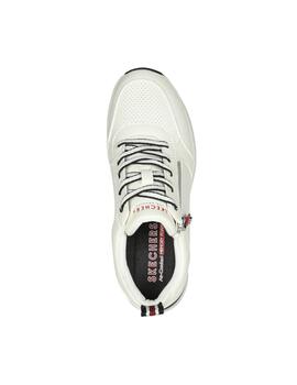 Zapatillas Skechers Billion 2- Side Lines Mujer Blanco