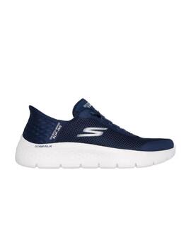 Zapatillas Skechers Slip-ins Go Walk Flex Mujer Marino