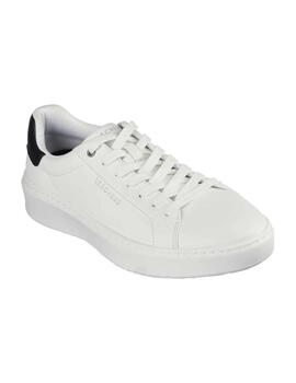 Zapatillas Skechers Court Break Hombre Blanco