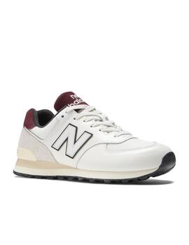 Zapatilla New Balance 574 Hombre Blanco