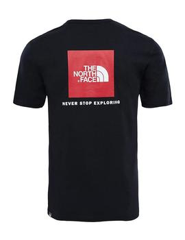 Camiseta The Norht Face Redbox Hombre Negro